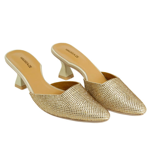 Women Formal Mules - 62807S - Mules - Walkeaze
